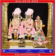 Vadtal Temple Murti Darshan