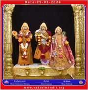 Vadtal Temple Murti Darshan