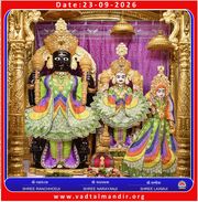 Vadtal Temple Murti Darshan