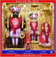 Vadtal Temple Murti Darshan