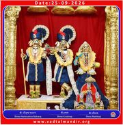 Vadtal Temple Murti Darshan
