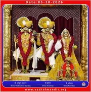 Vadtal Temple Murti Darshan