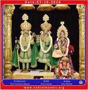 Vadtal Temple Murti Darshan