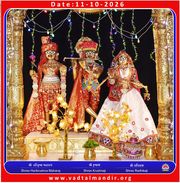 Vadtal Temple Murti Darshan