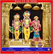 Vadtal Temple Murti Darshan