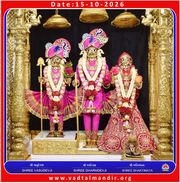 Vadtal Temple Murti Darshan