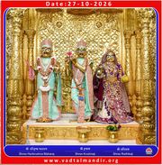 Vadtal Temple Murti Darshan