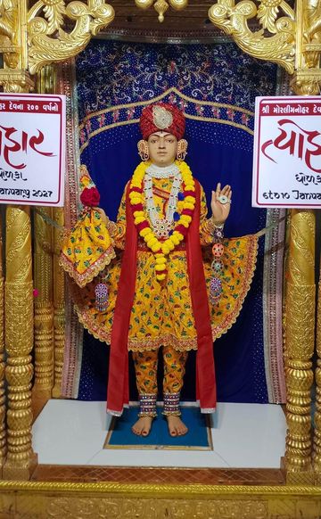 Dholka Temple Murti Darshan