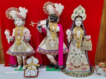 Houston Temple (ISSO) Murti Darshan