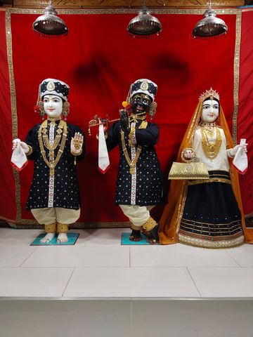 Leicester Temple (ISSO) Murti Darshan