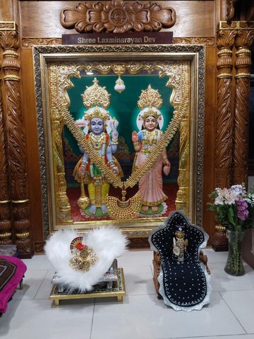 Leicester Temple (ISSO) Murti Darshan