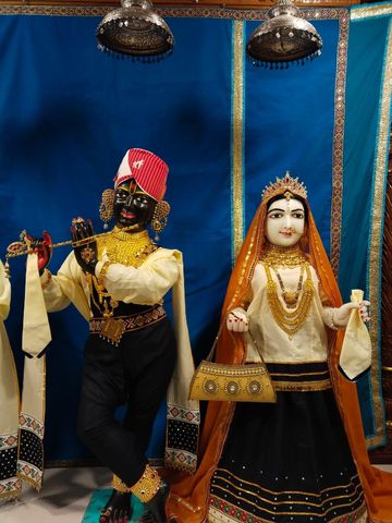 Leicester Temple (ISSO) Murti Darshan