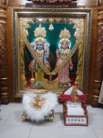 Leicester Temple (ISSO) Murti Darshan
