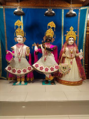Leicester Temple (ISSO) Murti Darshan