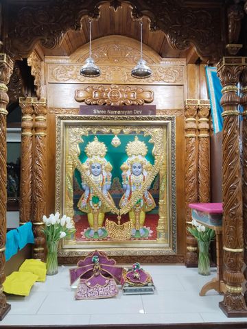 Leicester Temple (ISSO) Murti Darshan