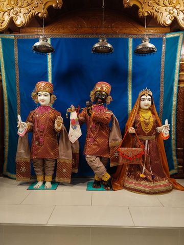Leicester Temple (ISSO) Murti Darshan