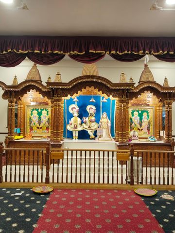 Leicester Temple (ISSO) Murti Darshan