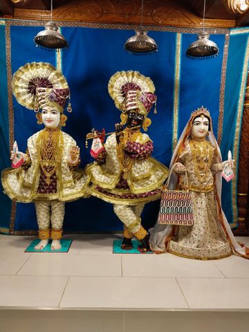 Leicester Temple (ISSO) Murti Darshan