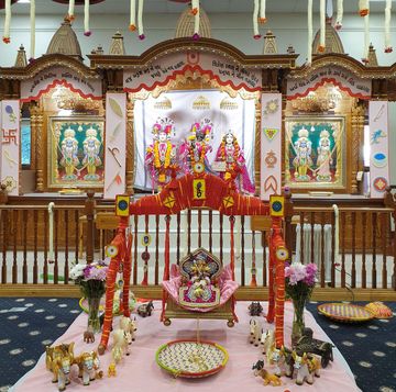 Leicester Temple (ISSO) Murti Darshan