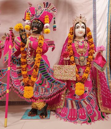 Leicester Temple (ISSO) Murti Darshan
