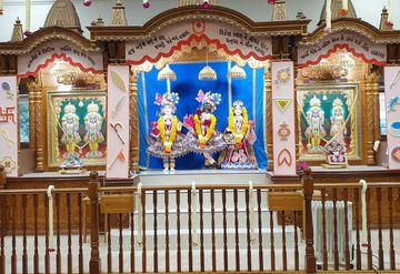 Leicester Temple (ISSO) Murti Darshan