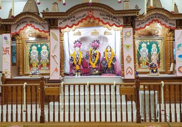 Leicester Temple (ISSO) Murti Darshan