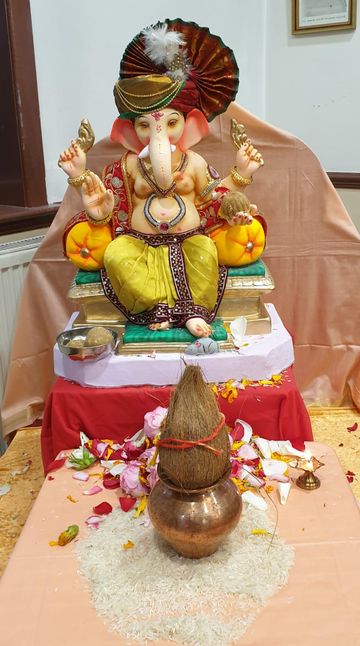 Leicester Temple (ISSO) Murti Darshan
