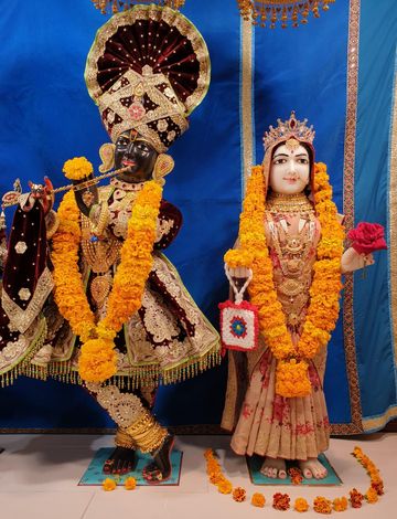 Leicester Temple (ISSO) Murti Darshan