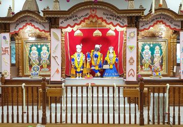 Leicester Temple (ISSO) Murti Darshan