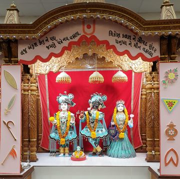 Leicester Temple (ISSO) Murti Darshan