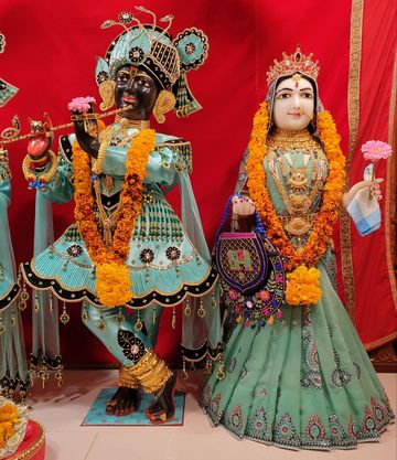 Leicester Temple (ISSO) Murti Darshan