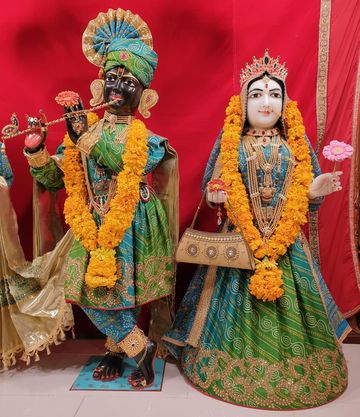 Leicester Temple (ISSO) Murti Darshan