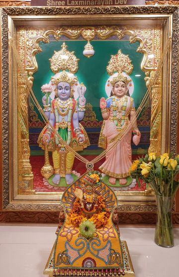Leicester Temple (ISSO) Murti Darshan