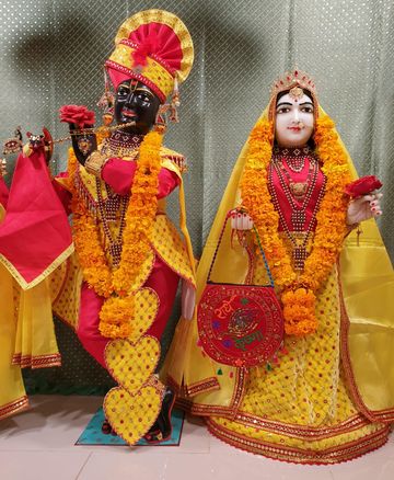 Leicester Temple (ISSO) Murti Darshan