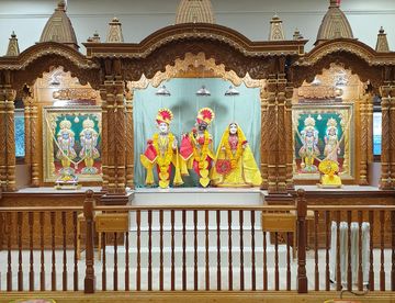Leicester Temple (ISSO) Murti Darshan