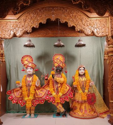 Leicester Temple (ISSO) Murti Darshan