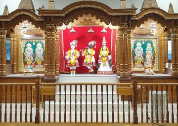 Leicester Temple (ISSO) Murti Darshan