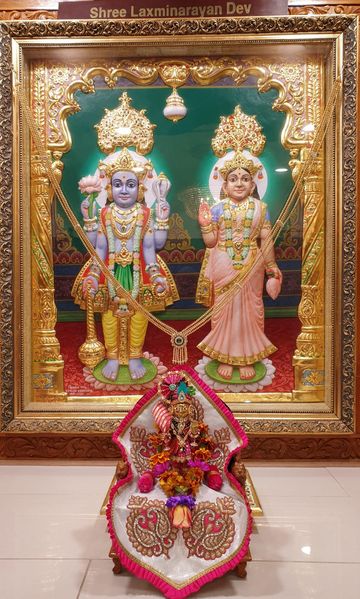 Leicester Temple (ISSO) Murti Darshan
