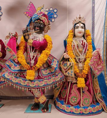 Leicester Temple (ISSO) Murti Darshan