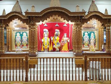 Leicester Temple (ISSO) Murti Darshan
