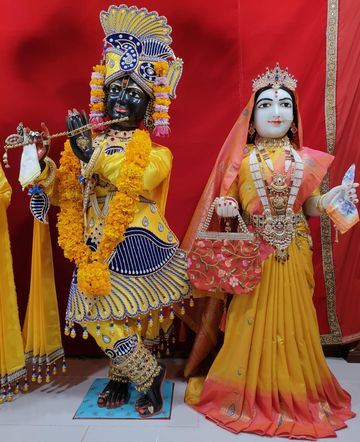 Leicester Temple (ISSO) Murti Darshan