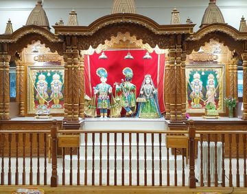 Leicester Temple (ISSO) Murti Darshan