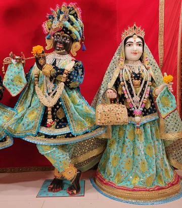 Leicester Temple (ISSO) Murti Darshan