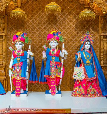 Melbourne Temple  (ISSO) Murti Darshan